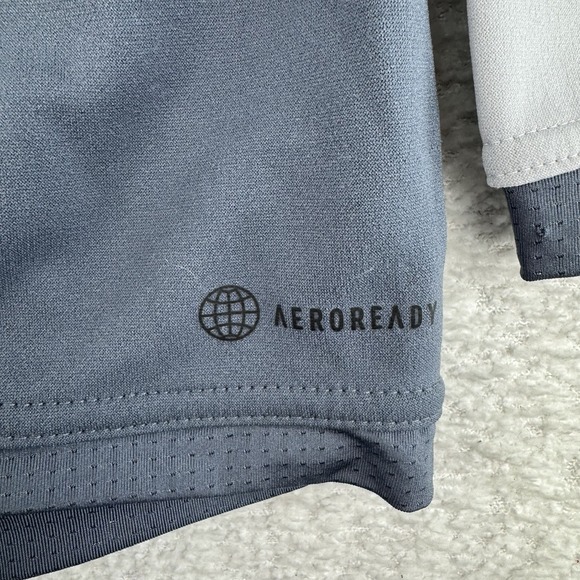 Adidas Atlanta United 1/4 Zip Warm Up Sweater Mens XL Slim Aeroready - Picture 5 of 10